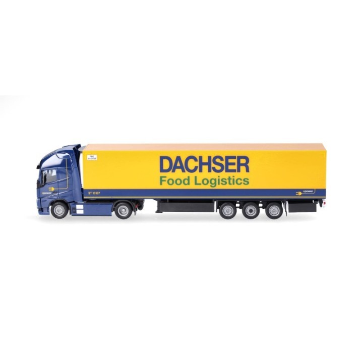 Herpa Volvo FH GL XL 2020 Electric kølekasse-sættevognstræk Dachser Food Logostics – produktbillede 4