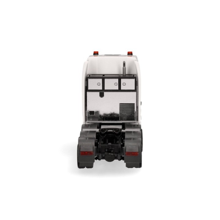 Herpa MAN TGX GX Schwerlasttrækker 4-achs (luftgefedert 8x4) hvid – produktbillede 5