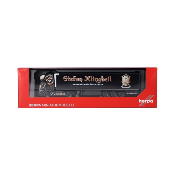 Herpa Scania CS20 HD kølekasse-sættevognstræk Stefan Klingbeil (Hessen / Gladenbach) – produktbillede 5