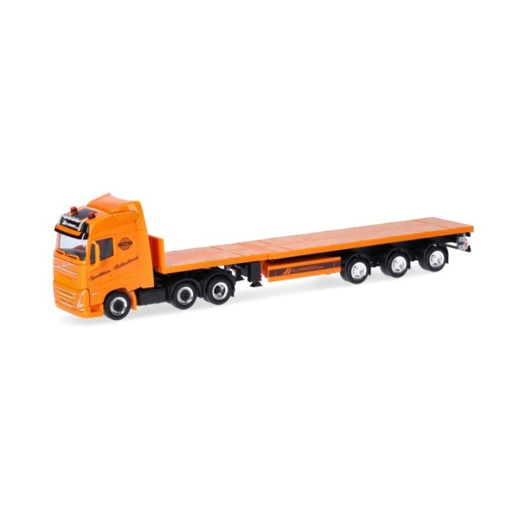 Herpa Volvo FH Gl. 2020 Teletrailer-sættevognstræk Spedition Hollenhorst (Nordrhein-Westfalen/Nottuln)