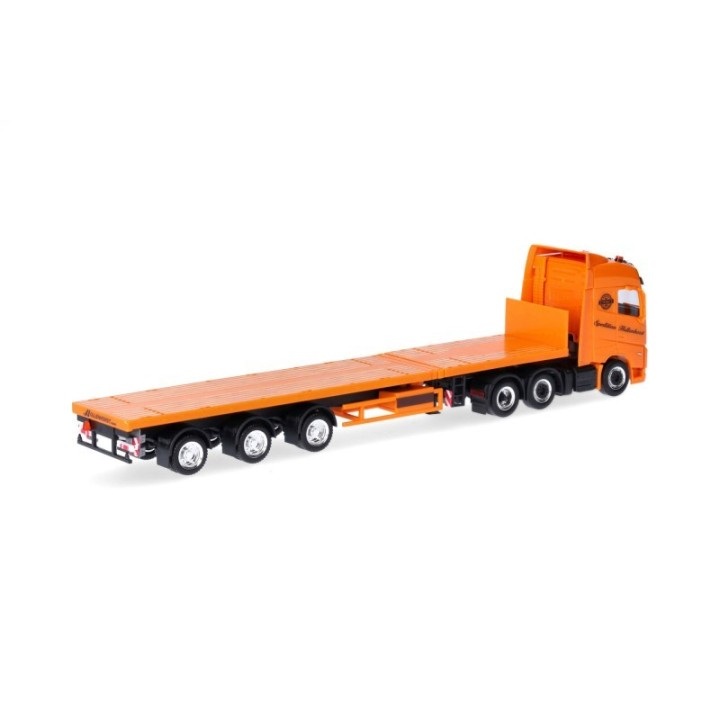 Herpa Volvo FH Gl. 2020 Teletrailer-sættevognstræk Spedition Hollenhorst (Nordrhein-Westfalen/Nottuln) – produktbillede 2