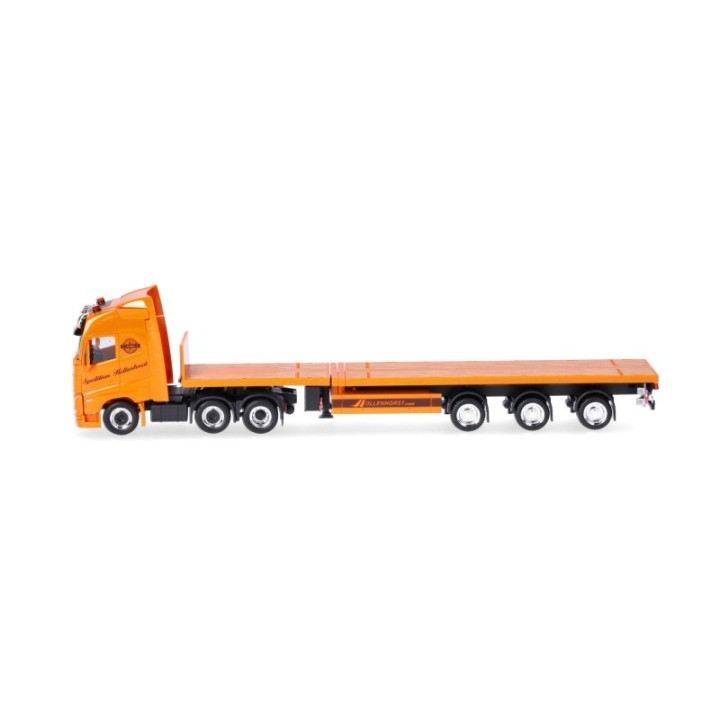 Herpa Volvo FH Gl. 2020 Teletrailer-sættevognstræk Spedition Hollenhorst (Nordrhein-Westfalen/Nottuln) – produktbillede 4