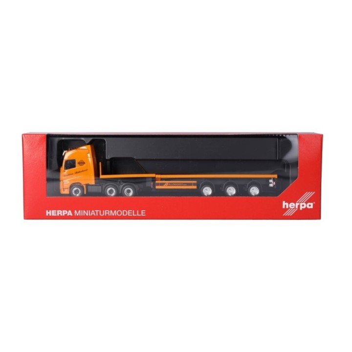 Herpa Volvo FH Gl. 2020 Teletrailer-sættevognstræk Spedition Hollenhorst (Nordrhein-Westfalen/Nottuln) – produktbillede 5
