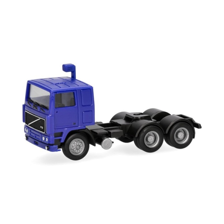 Herpa Volvo F10 Flachdach trækker 3-achs ultramarinblå