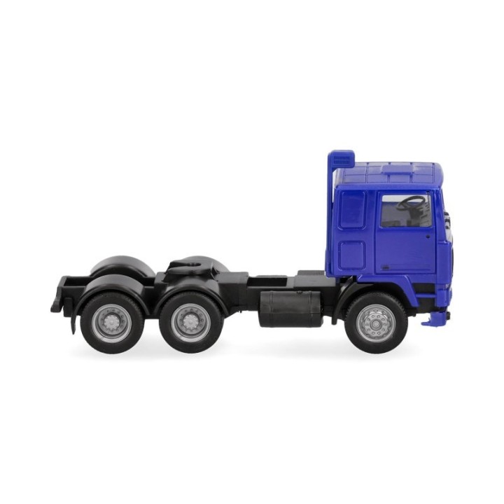 Herpa Volvo F10 Flachdach trækker 3-achs ultramarinblå – produktbillede 3