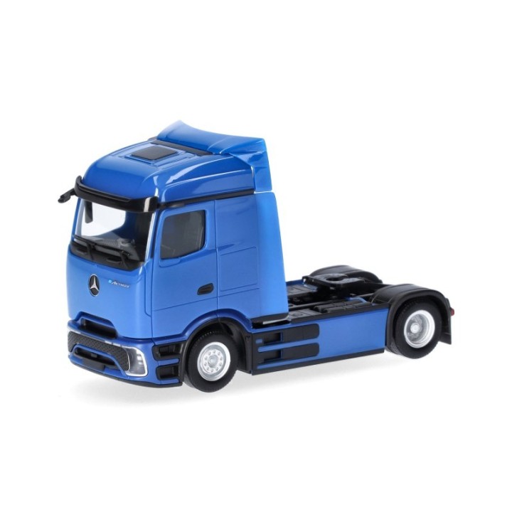 Herpa Mercedes-Benz eActros 600 ProCabin Streamspace trækker 2-akslet blå