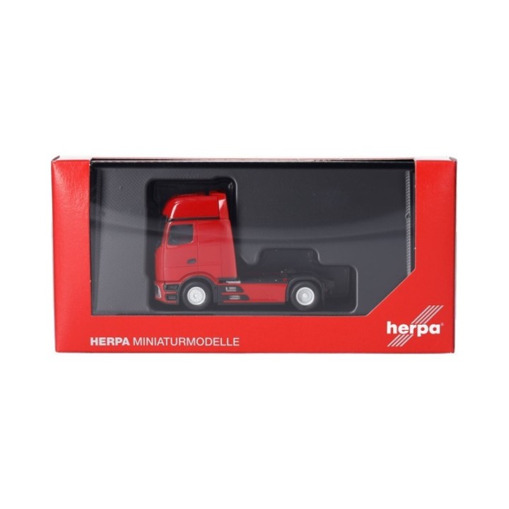 Herpa Mercedes-Benz Actros L ProCabin Gigaspace trækker rød – produktbillede 5