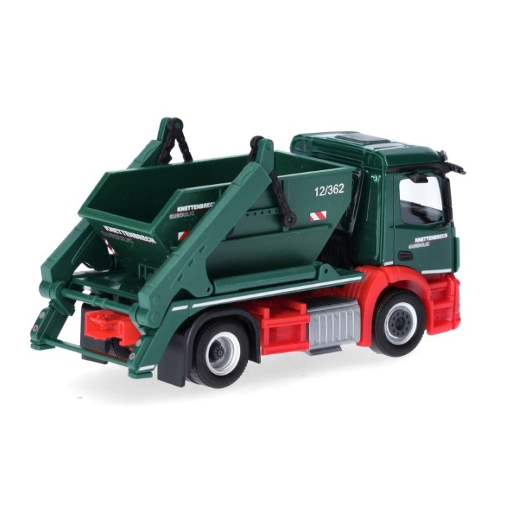 Herpa Mercedes-Benz Actros S containerbil AK12 Knettenbrech & Gurdulic – produktbillede 2