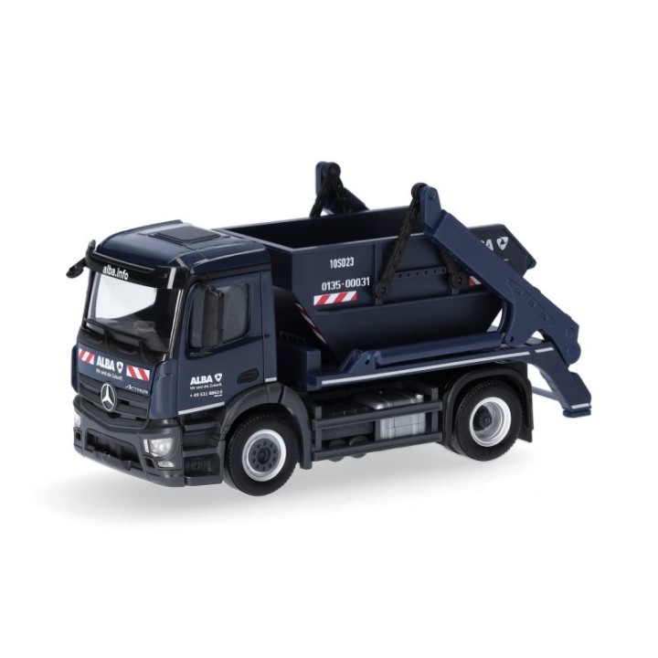 Herpa Mercedes-Benz Actros S containerbil AK12 ALBA