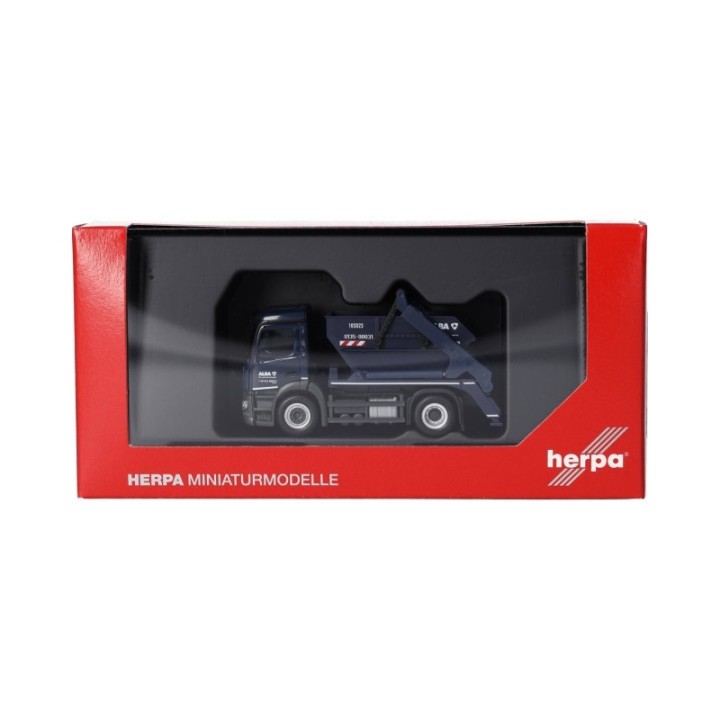 Herpa Mercedes-Benz Actros S containerbil AK12 ALBA – produktbillede 5