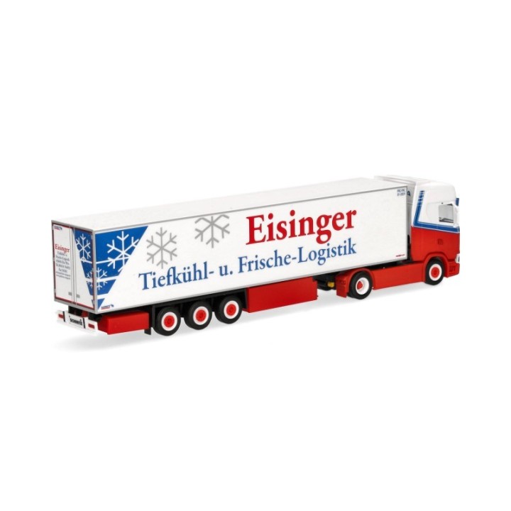 Herpa Scania CS 20 HD kølekasse-sættevognstræk Eisinger – produktbillede 2