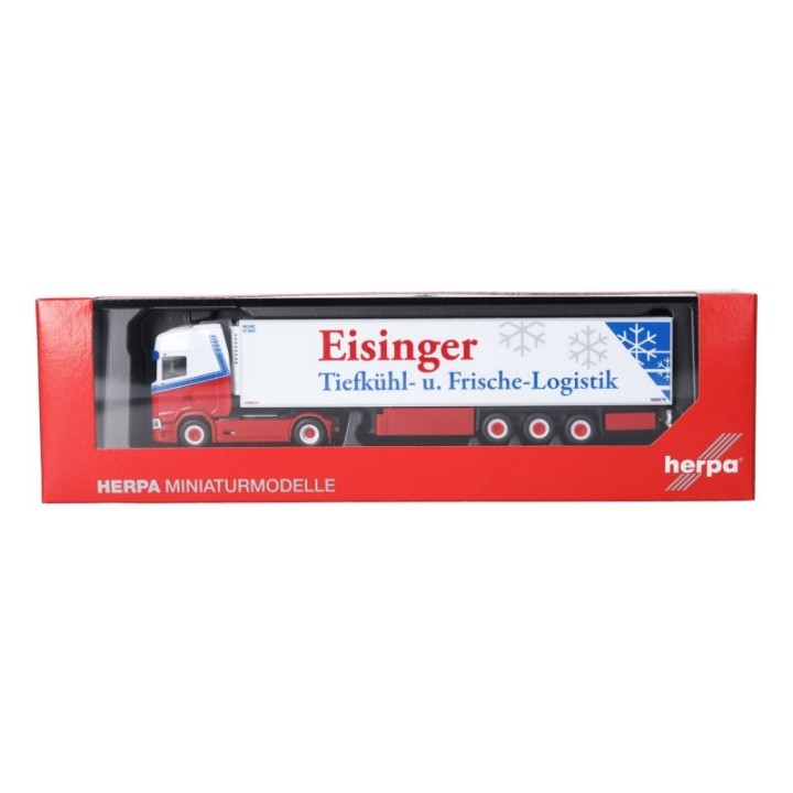 Herpa Scania CS 20 HD kølekasse-sættevognstræk Eisinger – produktbillede 5