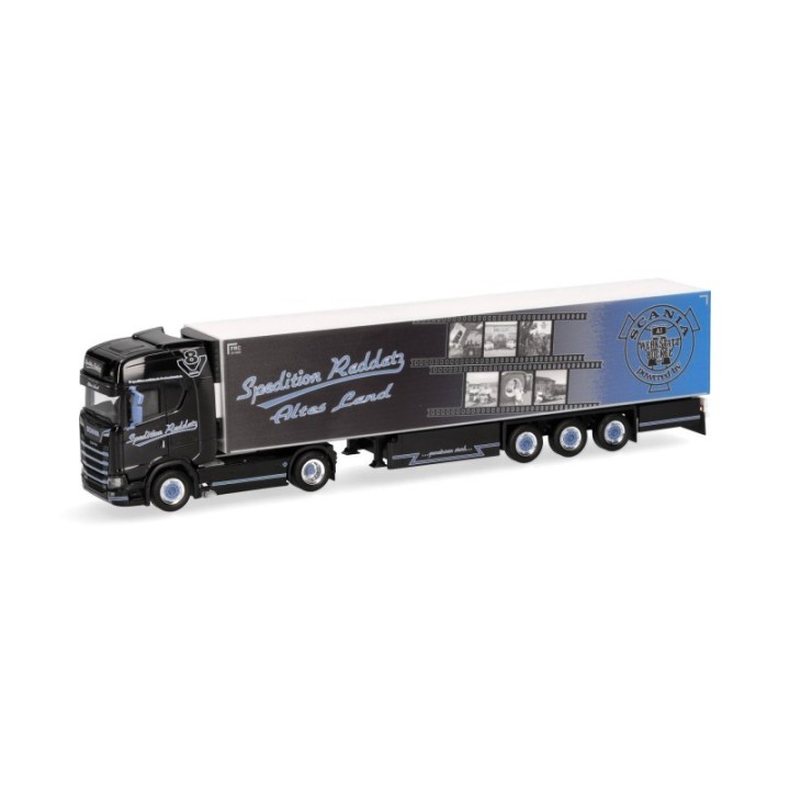 Herpa Scania CS 20 HD kølekasse-sættevognstræk Spedition Raddatz (Niedersachsen/Jork)