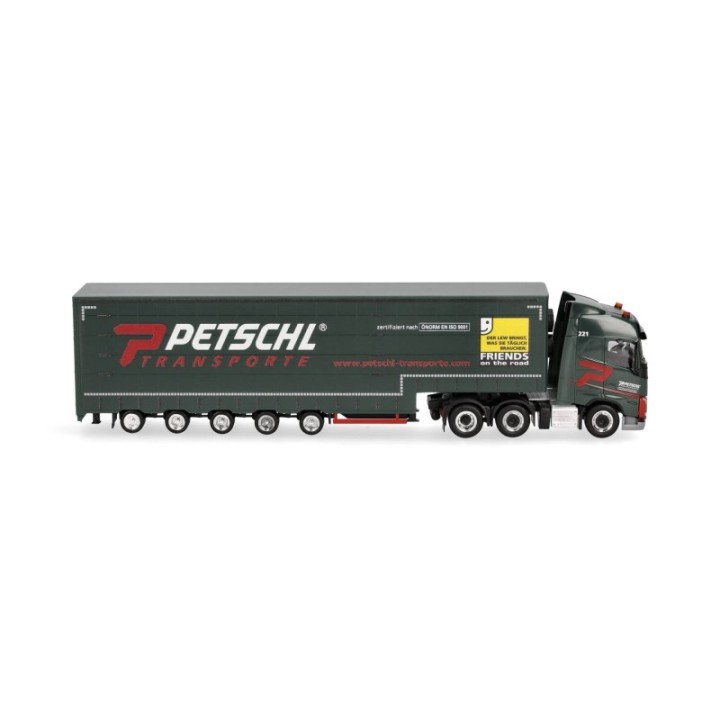 Herpa Volvo FH GL 2020 Volumenpresenningn-sættevognstræk Petschl – produktbillede 3