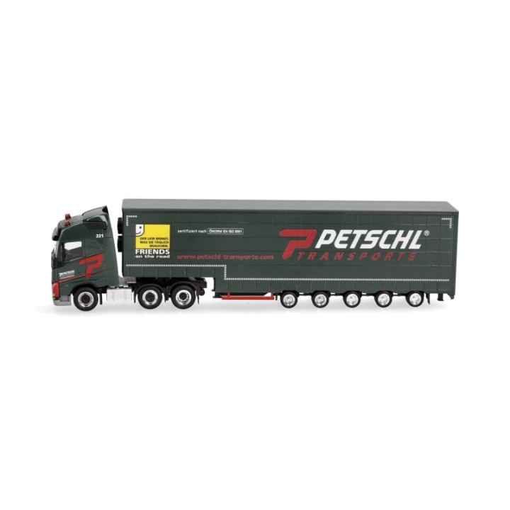 Herpa Volvo FH GL 2020 Volumenpresenningn-sættevognstræk Petschl – produktbillede 4