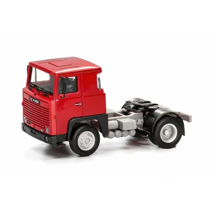 Herpa Scania 141 trækker 2-akslet rubinrød