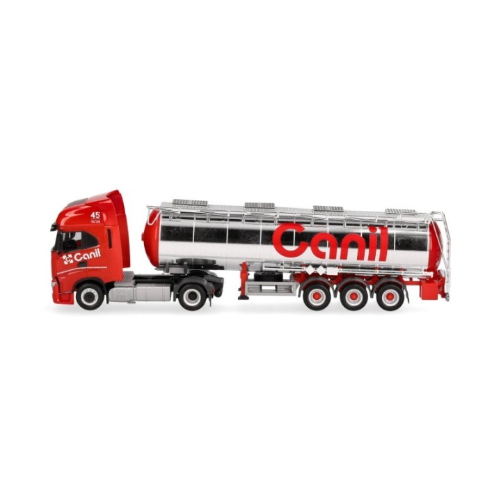 Herpa Iveco S-Way Chemietank-sættevognstræk Canil – produktbillede 4