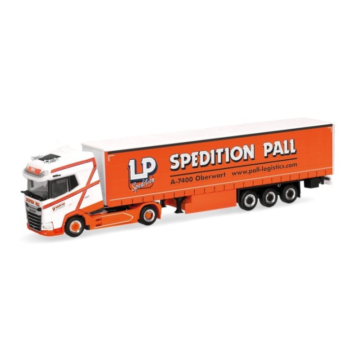 Herpa DAF XG+ gardintrailer-sættevognstræk Ludwig Pall (Österreich/Oberwart) (A)
