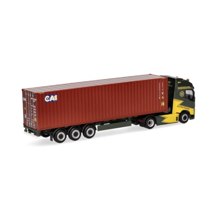 Herpa Volvo FH GL XL Electric 40ft Container-sættevognstræk Ancotrans/CAI – produktbillede 2