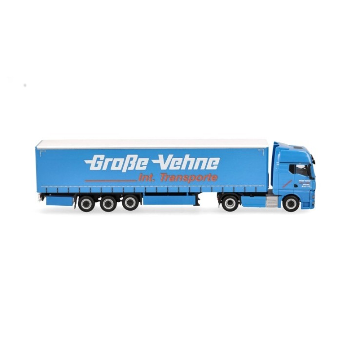 Herpa MAN TGX GX gardintrailer-sættevognstræk Große-Vehne – produktbillede 3