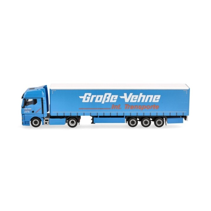 Herpa MAN TGX GX gardintrailer-sættevognstræk Große-Vehne – produktbillede 4
