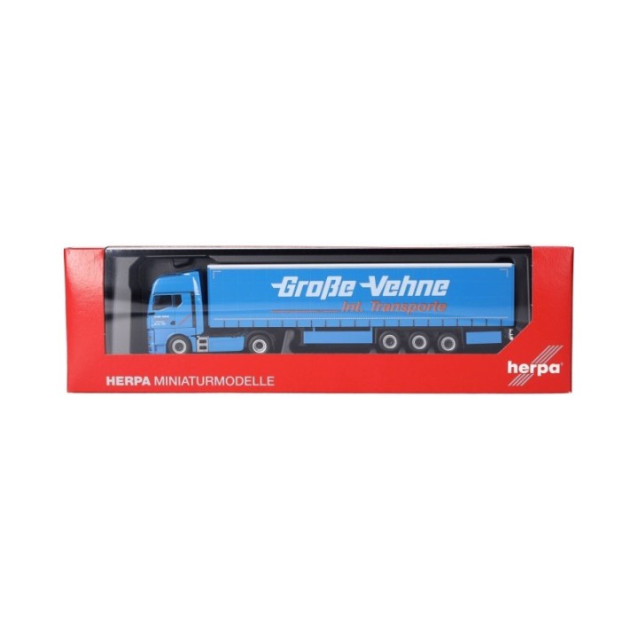 Herpa MAN TGX GX gardintrailer-sættevognstræk Große-Vehne – produktbillede 5