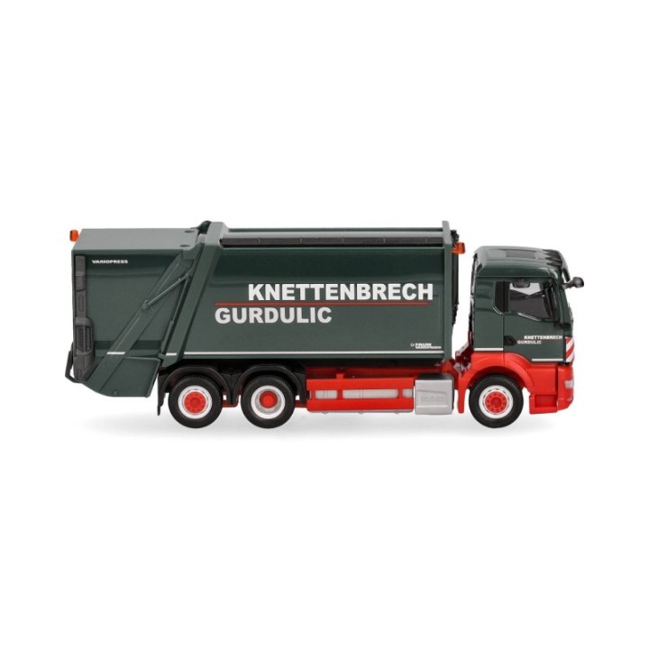 Herpa MAN TGS NN Pressmüllwagen FAUN VARIOPRESS Knettenbrech Gurdulic – produktbillede 3