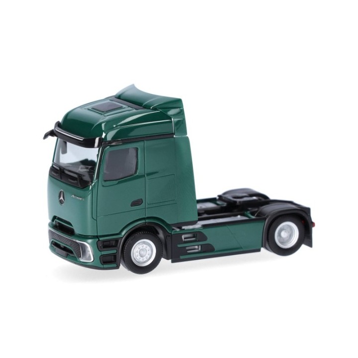 Herpa Mercedes-Benz Actros L Procabin Streamspace trækker 2-akslet moosgrøn