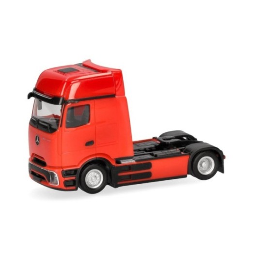 Herpa Mercedes-Benz eActros 600 Procabin Gigaspace trækker 2-akslet verkehrsrød