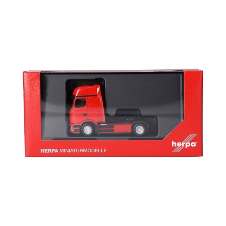 Herpa Mercedes-Benz eActros 600 Procabin Gigaspace trækker 2-akslet verkehrsrød – produktbillede 5