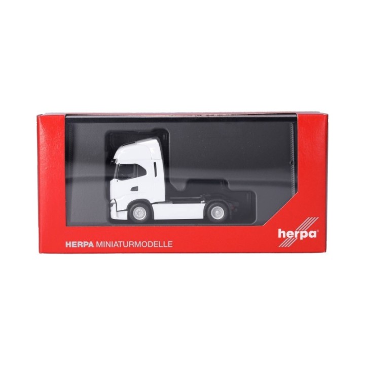 Herpa Iveco S-Way facelift (MY24)trækker 2-akslet hvid – produktbillede 5