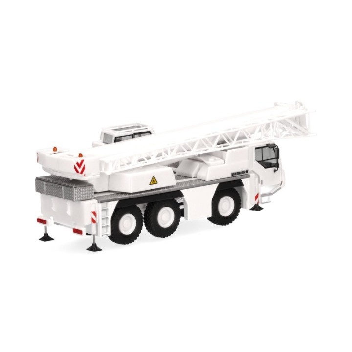 Herpa Liebherr Mobilkran LTM 1045 Liebherr hvid – produktbillede 2