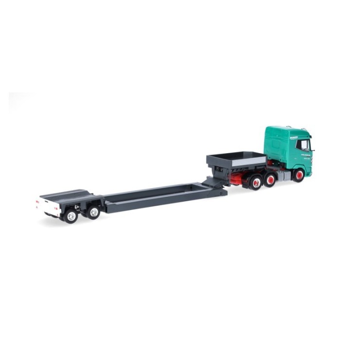 Herpa DAF XG (6x2) Tieflade-sættevognstræk Colossus Logistics – produktbillede 2