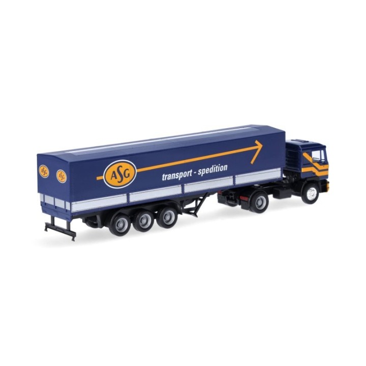 Herpa MAN F90 presenningn-sættevognstræk ASG (Schweden) – produktbillede 2