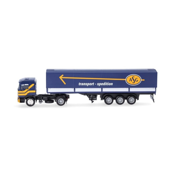 Herpa MAN F90 presenningn-sættevognstræk ASG (Schweden) – produktbillede 4