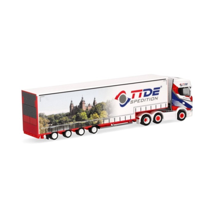 Herpa Scania CS 20 HD (6x2) Volumen-sættevognstræk TiDe Spedition – produktbillede 2