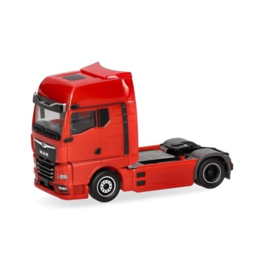 Herpa MAN eTGX GX trækker 2-akslet rød
