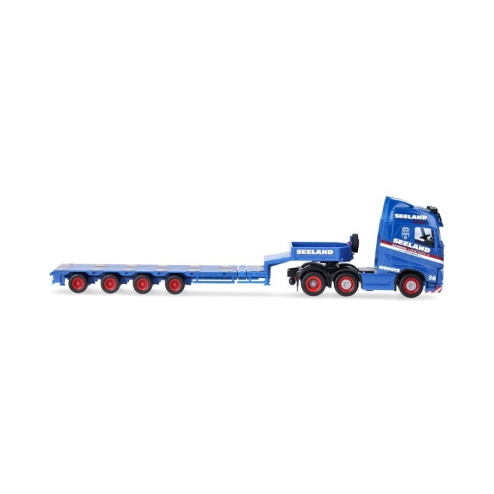 Herpa Volvo FH GL 2020 6x2 Semitieflade-sættevognstræk Seeland – produktbillede 3