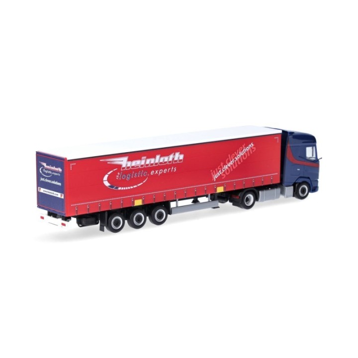 Herpa DAF XG gardintrailer-sættevognstræk Heinloth – produktbillede 2