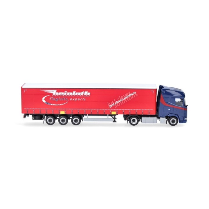 Herpa DAF XG gardintrailer-sættevognstræk Heinloth – produktbillede 3