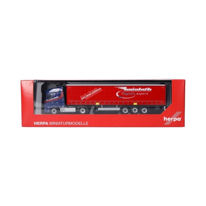 Herpa DAF XG gardintrailer-sættevognstræk Heinloth – produktbillede 5