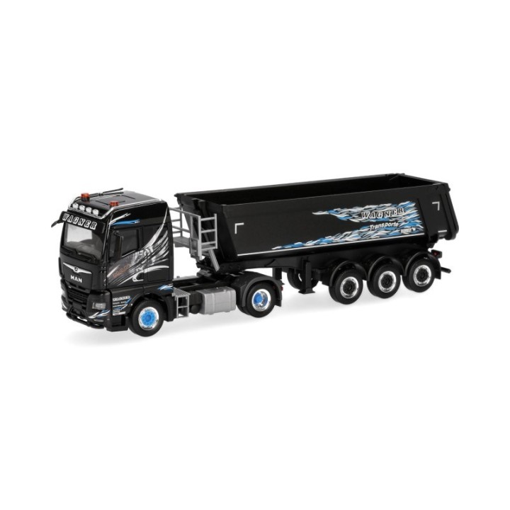 Herpa MAN TGX GM Kipp-sættevognstræk Wagner Mitteleschenbach (Bayern/Mitteleschenbach)