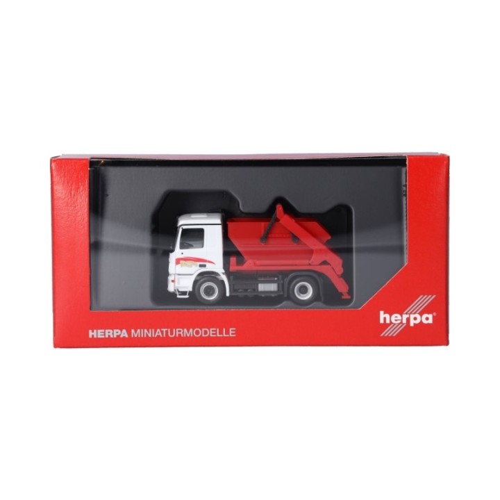 Herpa Mercedes-Benz Actros M 08 Meiller containerbil AK12 Circus Charles Knie – produktbillede 5