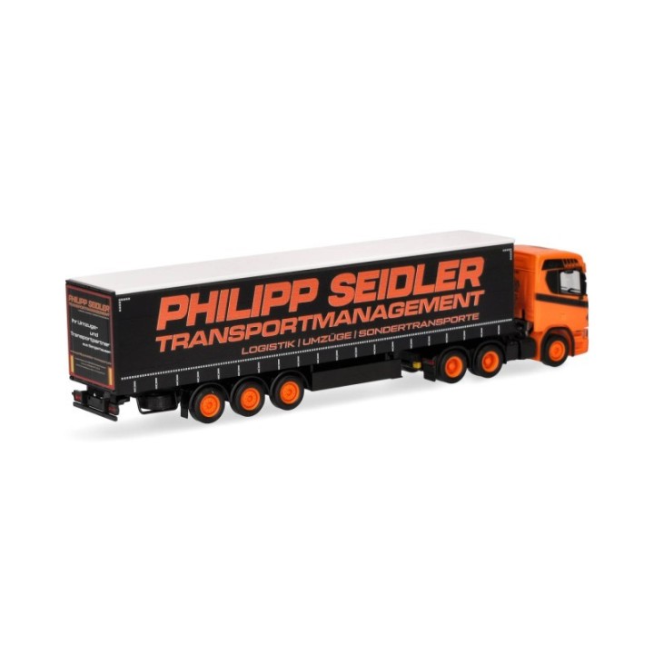 Herpa Scania CR 20 ND gardintrailer-sættevognstræk Philipp Seidler – produktbillede 2
