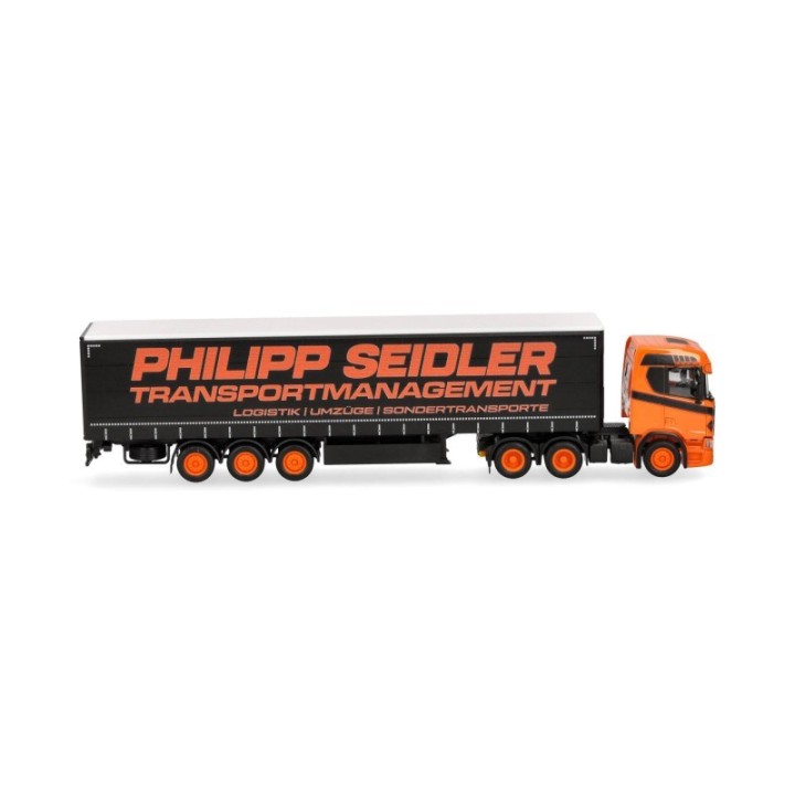 Herpa Scania CR 20 ND gardintrailer-sættevognstræk Philipp Seidler – produktbillede 3