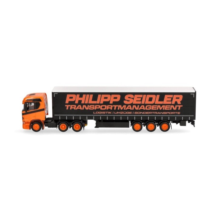 Herpa Scania CR 20 ND gardintrailer-sættevognstræk Philipp Seidler – produktbillede 4
