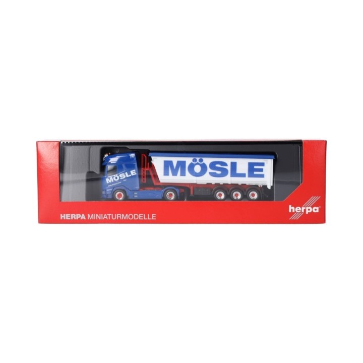 Herpa DAF XG+ Stahlmulden-sættevognstræk Mösle – produktbillede 5