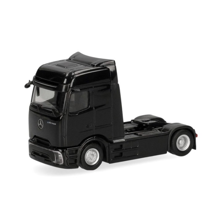 Herpa Mercedes-Benz eActros 600 ProCabin Bigspace trækker 2-akslet sort