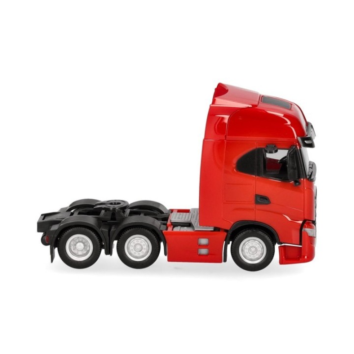 Herpa Iveco S-Way MY24 trækker 3-akslet (6x2) rød – produktbillede 3