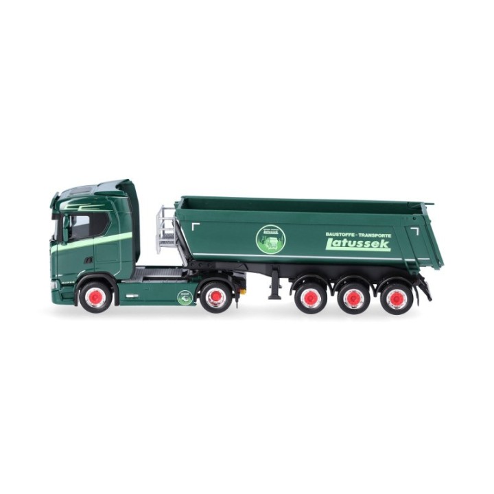 Herpa Scania CS 20 ND Rundmulden-sættevognstræk Latussek – produktbillede 4